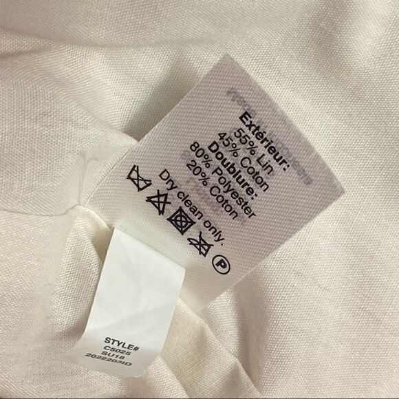 J. Crew Sidewalk Mini Skirt Stripe Linen - Picture 7 of 11